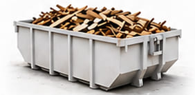 Location moyenne benne 20m3 pour le bois, palettes