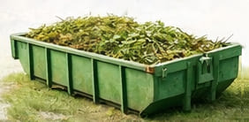 Location moyenne benne vegetaux