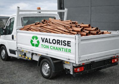 Collecte de cuivre à Lyon