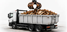 Chargement immédiat de déchets bois A et B pour recyclage