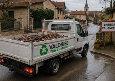 Collecte rapide de cuivre à Brindas