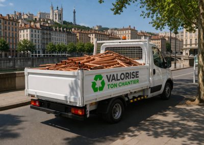 Collecte rapide de cuivre à Lyon