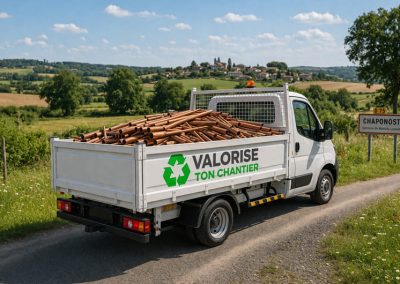 Collecte rapide de cuivre à Chaponost
