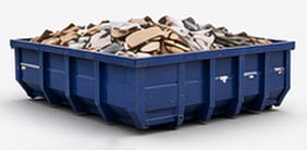 Location moyenne benne à déchets industriels