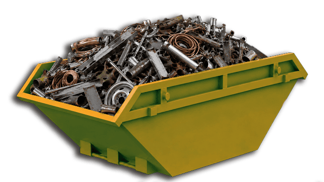 Benne pour la collecte des déchets métalliques