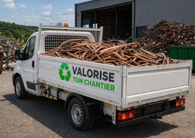 Collecte rapide de cuivre à Francheville