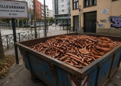 Collecte et récupération de cuivre à Villeurbanne