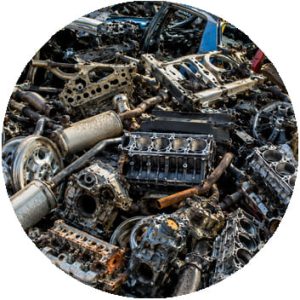 Carrosserie et pièces auto acceptées en benne ferraille