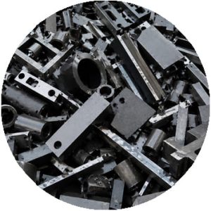 Ferraille noire acceptées en benne ferraille