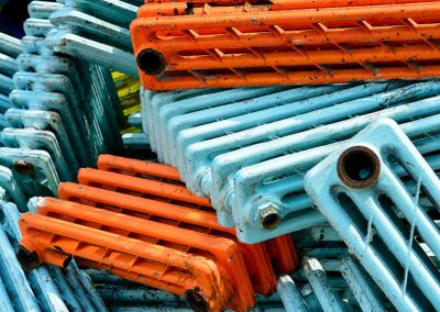 Radiateur en fonte pour ferrailleur