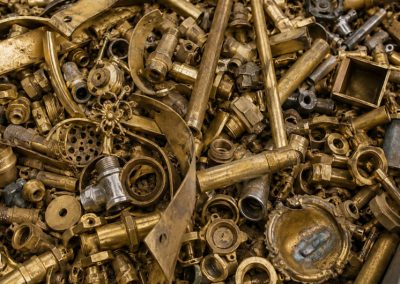 Collecte de laiton à Villeurbanne pour récupération des métaux