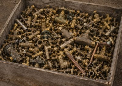Rachat laiton Lyon robinetterie demontee sur chantier plomberie et renovation