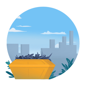 Benne gratuite mise à disposition pour vos déchets
